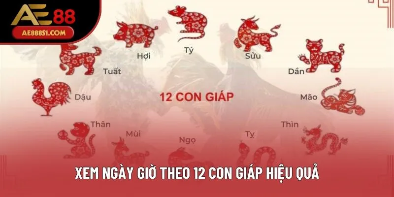 Xem ngày giờ theo 12 con giáp hiệu quả